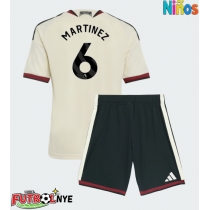 Camiseta Manchester United Lisandro Martinez #6 Tercera Equipación para niños 2026-27 manga corta (+ pantalones cortos)